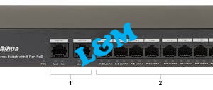 Dahua DHL-PFS3010-8ET-65 8-Port Fast Ethernet Switch