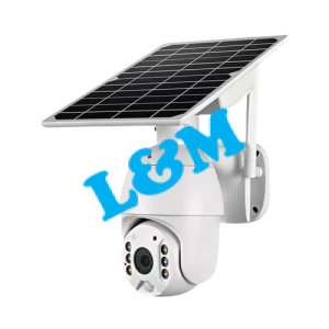 Wi-Fi Enabled CCTV Solar PTZ Camera