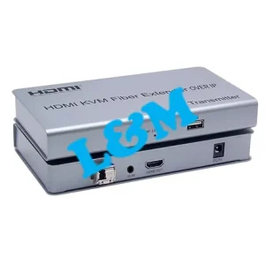 200M hdmi USB kvm Fiber Extender Over IP.