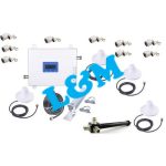 GSM Signal Boosters with 4 Indoor Mushrooms