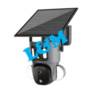4MP Dual Lens 4G PTZ Solar Camera
