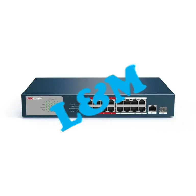 Hikvision DS-3E0518P-E 16 Port POE Switch