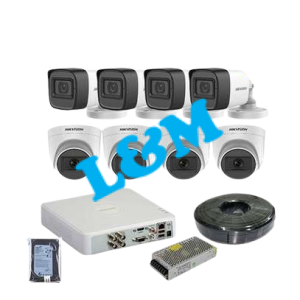 HikVision 16CH DVR KIT with 10 1080p HD camera and 2TB hard disk