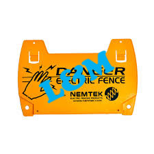 Electric Fence Warning Signs