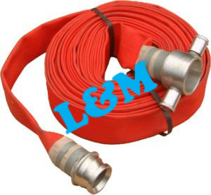Red PVC Canvas Delivery Hose (2.5mm 30m)